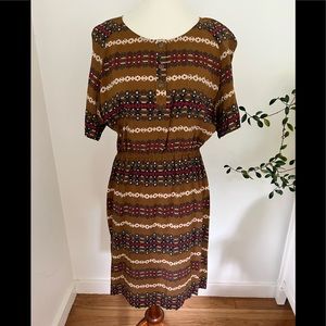 Pendleton The Portland Collection silk dress.